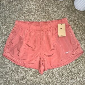 Nike Pink Athletic Running Shorts Relaxed Fit Lightweight